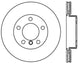 StopTech Sport Slotted (CRYO) 10-15 BMW X1 Front Right Rotor