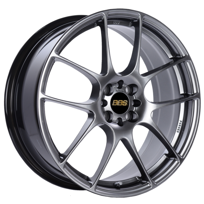 BBS RF - 17x7 / 4x100 / ET 38 (70mm PFS Required) - Diamond Black