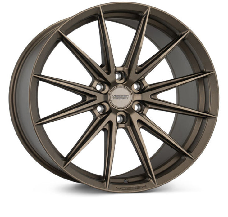 Vossen HFX-2 22x10 / 6x135 / ET-18 / Super Deep Face / 87.1 - Terra Bronze Wheel