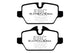 EBC 10+ Mini Countryman 1.6 Cooper Ultimax2 Rear Brake Pads