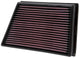 K&N Replacement Air Filter 11-13 Land Rover Range Rover Evoque 2.0L F/I/2.2L DSL