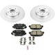 Power Stop 14-18 Mitsubishi Outlander Rear Z17 Evolution Geomet Coated Brake Kit