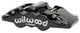 Wilwood Aero6-DM Caliper L/H Black w/ Logo 6.52in Piston 1.30in Disc