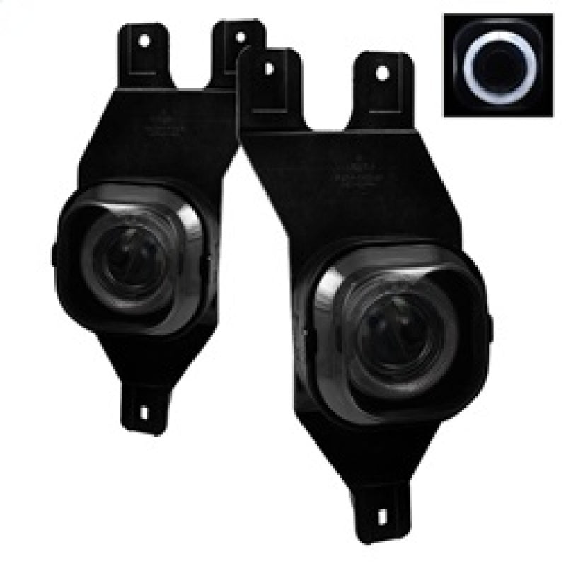 Spyder Ford F250/F350 99-04/Excursion 00-05 Halo Projector Fog Lights w/swch Smke FL-P-FF25001-HL-SM