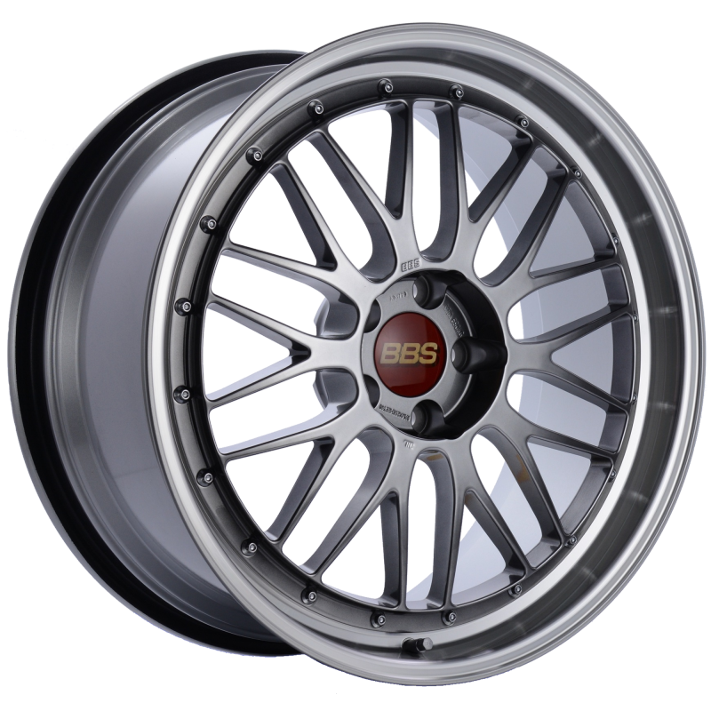 BBS LM 20x9.5 5x114.3 ET40 CB66 Diamond Black Center Diamond Cut Lip Wheel