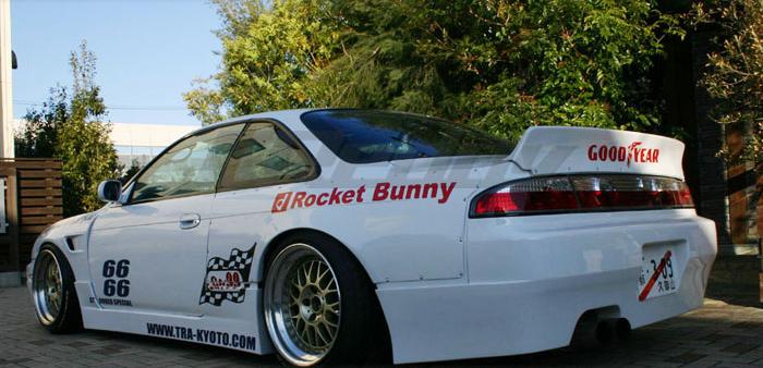 GReddy 95-98 Nissan 240SX Rocket Bunny S14 V1 Front Bumper