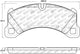 StopTech Porsche 11-18 Cayenne / 15-19 Macan / 17-20 Panamera Street Select Front Brake Pads