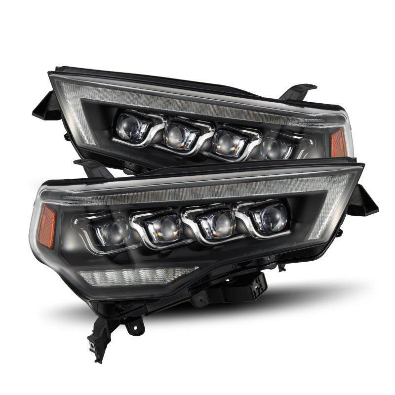 AlphaRex 2024+ Toyota Tacoma NOVA-Series LED Proj Headlights Alpha-Blk w/Actv Light & Seq. Sig + DRL