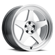 Kansei K12H Knp 17x9in / 5x120 BP / 22mm Offset / 72.56mm Bore - Hyper Silver Wheel