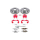 Power Stop 01-05 BMW 325xi Rear Z26 Street Warrior Brake Kit w/Calipers