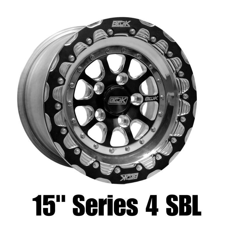 Belak 15x7 / Honda AWD Rear / 4x100 BP / Series 4 Wheel - Single Beadlock