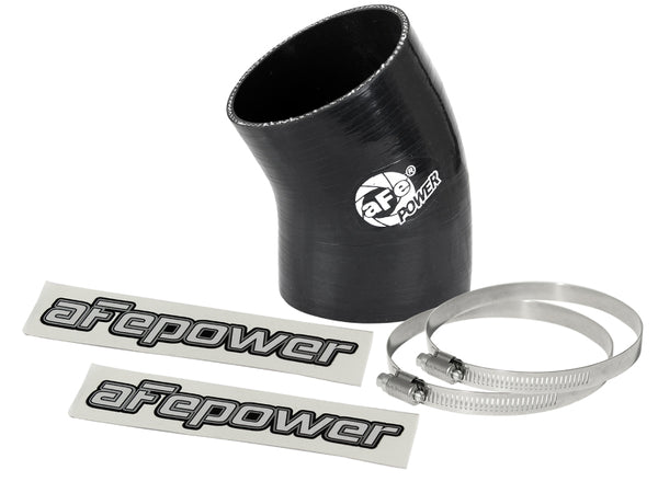 aFe Magnum FORCE Intake Coupling Kit (3 IN ID x 30 Deg.) Elbow Coupler - Black