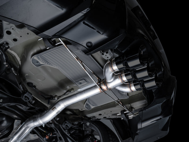 AWE Tuning 2024 Acura Integra Type S DE5 FWD Track Edition Exhaust w/ Triple Diamond Black Tips