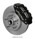 Wilwood Narrow Superlite 6R Front Kit 11.86in Slotted Rotor w/ Lines 60-63 GM C10 Truck