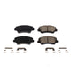Power Stop 2021 Hyundai Veloster Front Z17 Evolution Ceramic Pad w/Hardware