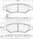StopTech Street Select Brake Pads w/Hardware - Rear