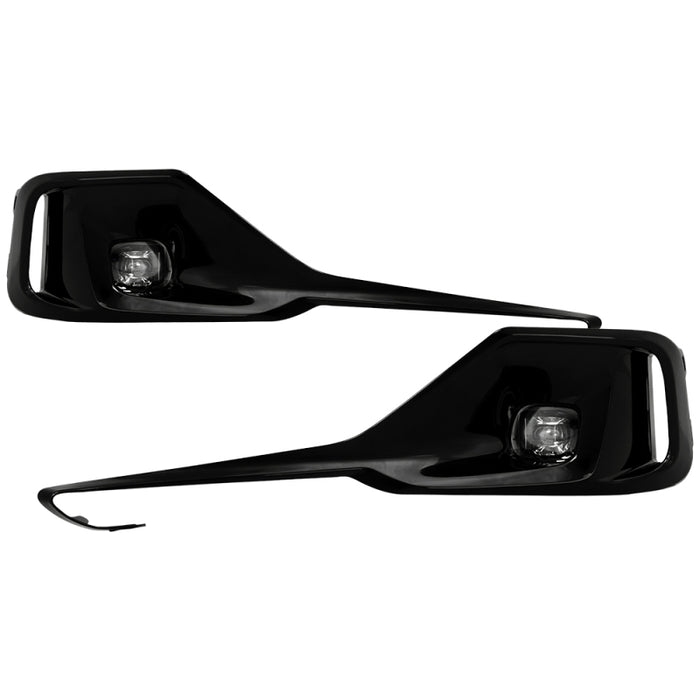 Spyder 21-22 Honda Accord OEM Full LED Fog Lights w/Switch - Clear (FL-HA2021-LED-C)