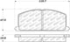 StopTech 83-86 Toyota Camry / 86-91 Celica / 84-92 Corolla Street Select Brake Pads - Front