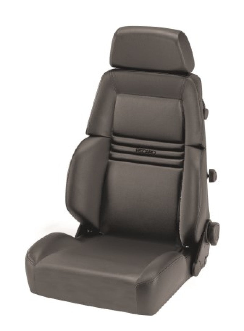 Recaro Specialist M Seat - Medium Grey Leather/Medium Grey Leather