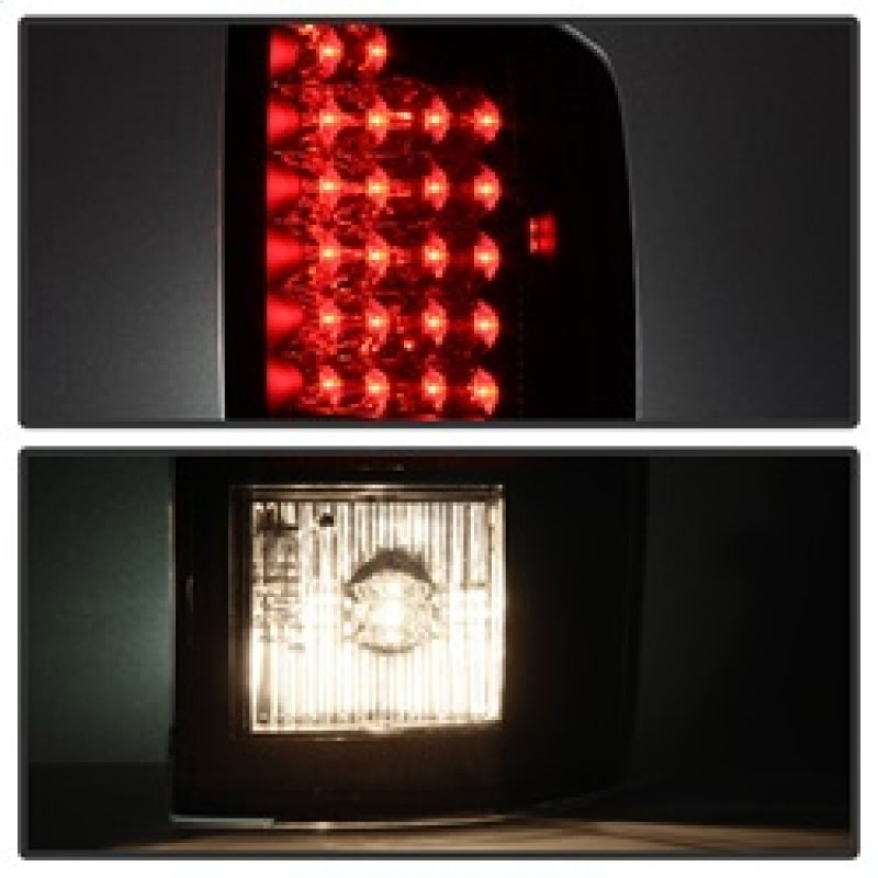 Spyder Dodge Ram 07-08 1500/Ram 07-09 2500/3500 LED Tail Lights Black ALT-YD-DRAM06-LED-BK