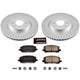 Power Stop 01-07 Toyota Highlander Front Z17 Evolution Geomet Coated Brake Kit