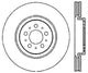 StopTech 04-07 Volvo S60 / 04 -07 Volvo S70 Cyro Sport Slotted Front Right Rotor