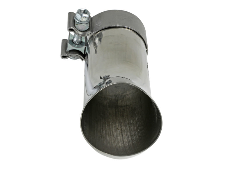 aFe MACH Force-Xp 304 Stainless Steel Clamp-on 2.5in Exhaust Tip - Polished