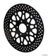 Wilwood Rotor-Front-H-D Motorcycle 84-99 Black Finish 11.50 x .196 - 5 on 3.25in
