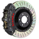 Brembo 25+ BMW X3 30/BMW X3 M50 xDrive Fr GT-S BBK 6 Pist Cast 405x34 2pc Rotor Drilled- Blk HA