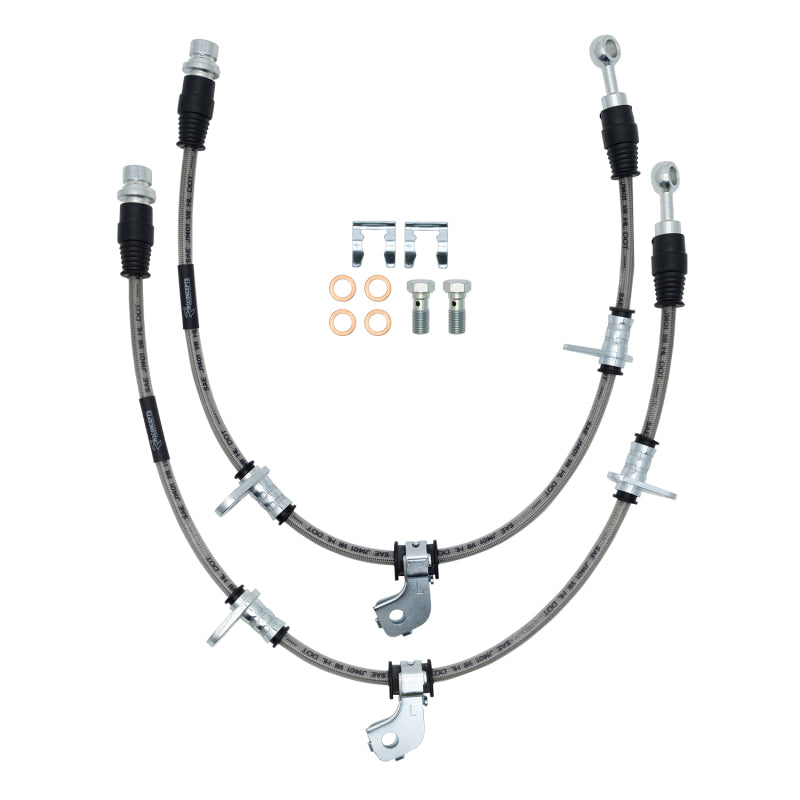 R1 97-01 Lexus ES300 Left Front Stainless Steel Brake Hose