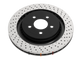 DBA 2019 BMW 330i (w/M Sport Brakes/348mm Front Rotor) Front 4000 Series Drilled Rotor