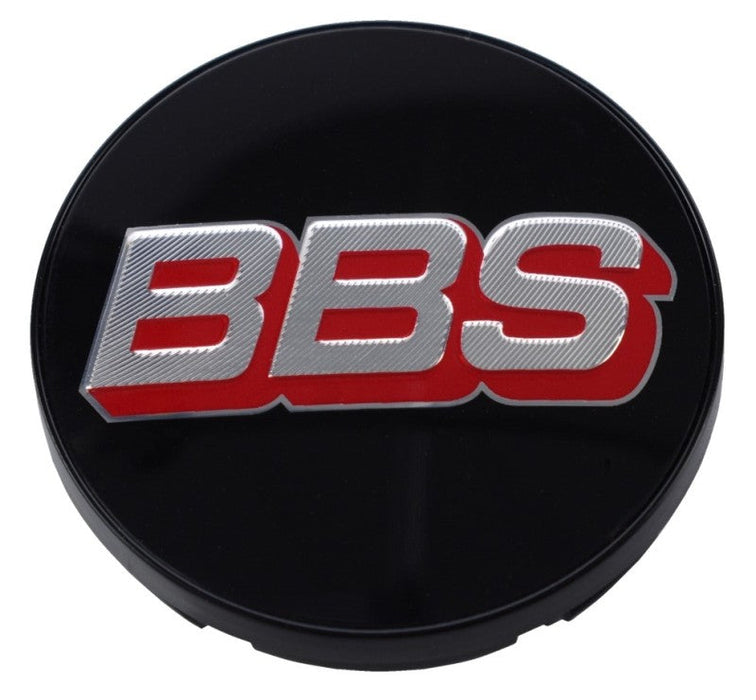 BBS Center Cap 56mm Black/Silver