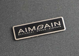 Aimgain Small Aero Emblem Plate (1pc)