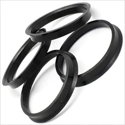 Enkei 73mm OD 56.10mm ID Plastic Hub Rings - 4 Pack