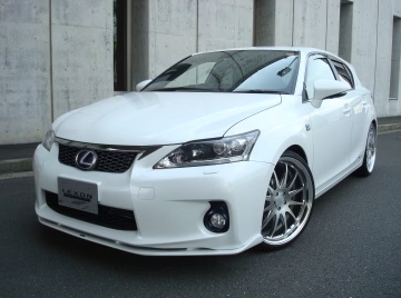 LEXON - Front Lip (FRP) - Lexus CT200h (2011-2013)