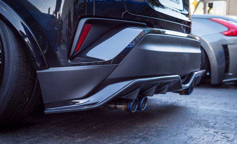LEXON - Toyota 2017+ C-HR Rear Under Diffuser (FRP)