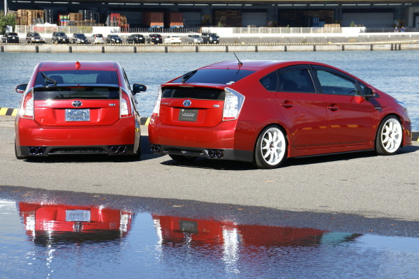 LEXON - Rear Bumper Spoiler (FRP) - Toyota Prius (2010-2015)