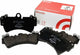 Brembo 04-09 Audi Q7/ Porsche Cayenne/ Volkswagen Touareg Rear Low-Met Brake Pad