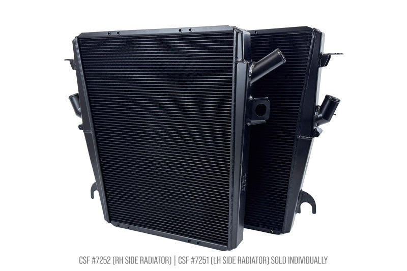 CSF 09-15 Ferrari 458 High Performance All Aluminum Radiator - Right