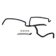 Mishimoto 20-24 Ford 6.7L Powerstroke Coolant Overflow Hose