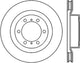 StopTech 10-17 Lexus GX460 / 10-17 Toyota 4Runner Cryo Slotted Front Right Sport Brake Rotor