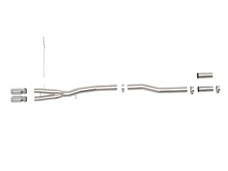 aFe 14-24 Mini Cooper S MACH Force-Xp 3in to 2-1/2in 304SS Cat-Back Exhaust w/ Polished Tip