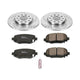 Power Stop 15-17 Chrysler 200 Rear Z23 Evolution Sport Brake Kit
