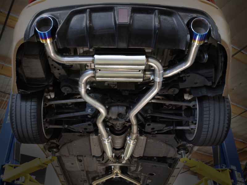 afe Takeda Cat-Back Exhaust System Infiniti Q50 14-15 V6-3.7L