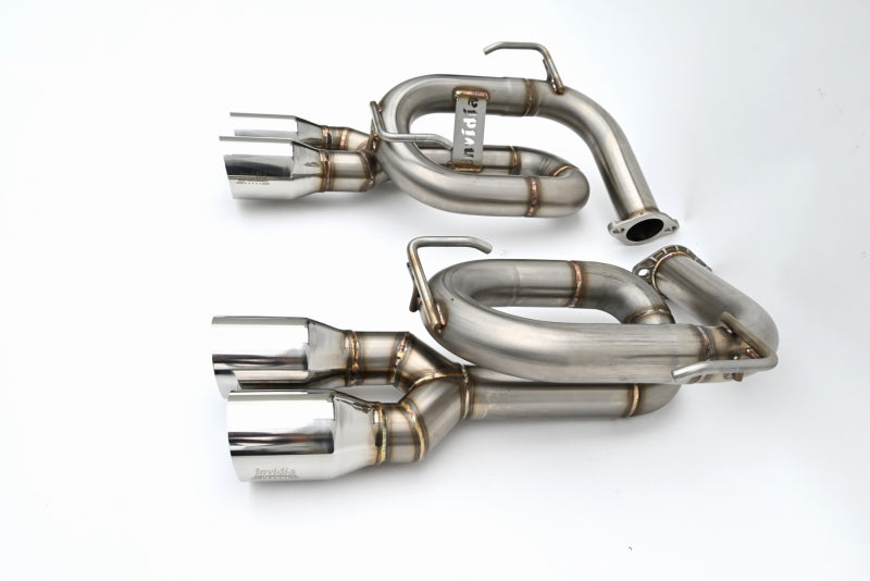 Invidia 22+ Subaru WRX Twin Loop 3.5in. Single Layer S.S Tip Axle-Back Exhaust