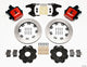 Wilwood Combination Parking Brake Rear Kit 12.19in Red Civic / Integra Drum 2.46 Hub Offset