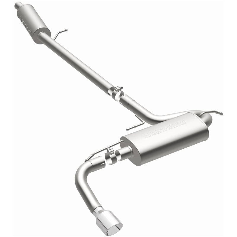 MagnaFlow 10-13 GMC Terrain L4 2.4L Single Straight D/S Rear Exit Stainless Cat Back Perf Exhaust