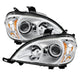 xTune Mercedes Benz W163 Ml-Class 98-01 Projector Headlights Chrome PRO-JH-MBW16398-C