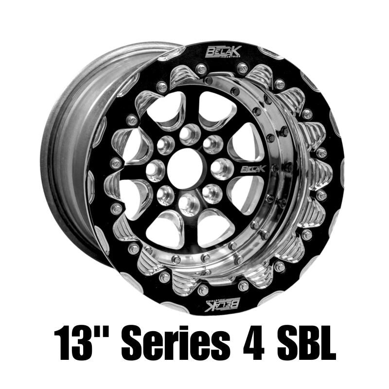 Belak 13x9 / 5in BS / 5x114.3 BP / High Pad / Series 4 Wheel - Single Beadlock (Small Brake Kit Req)