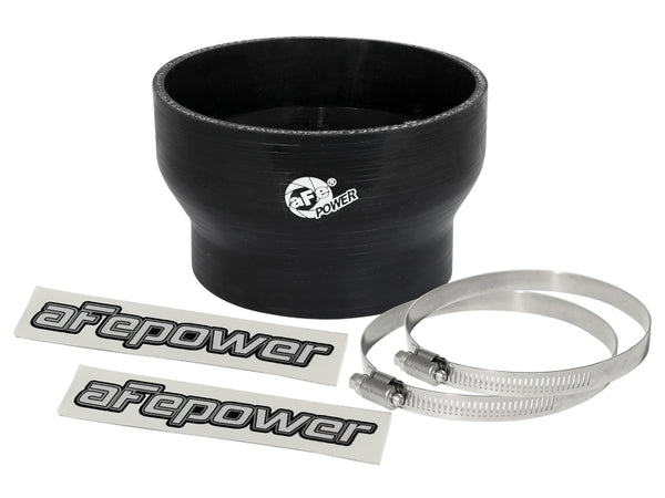 aFe Magnum FORCE Intake Coupling Kit (4-1/3 IN ID to 3-1/2 IN ID x 2-3/4 IN L) Straight Black
